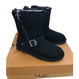 Bottines Ugg Blaise en nubuck noir 40 Noir