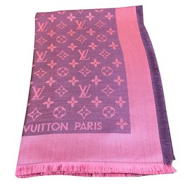 Louis Vuitton Lenços Rosa