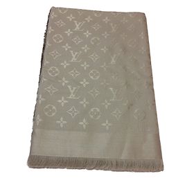 Louis Vuitton scialle Beige