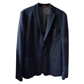 Adolfo Dominguez Giacche blazer Blu scuro
