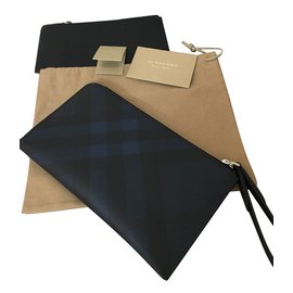 Burberry-Wallets Small accessories-Black,Blue