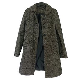 Cappotto in lana nero La Fée Maraboutée Nero
