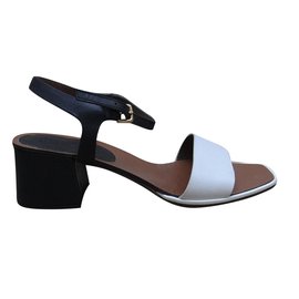 Marni-Sandales-Noir,Blanc