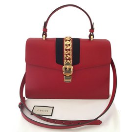 Gucci-Gucci bag Sylvie medium-Red
