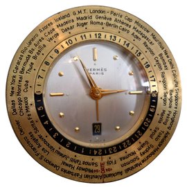 Hermès-Relógio-Dourado