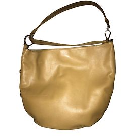 Sac à main Prada en cuir marron clair Marron clair