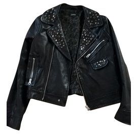 Cotélac Biker jackets Black