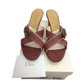 Dior-Mules-Pink