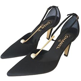 Chanel Heels Black