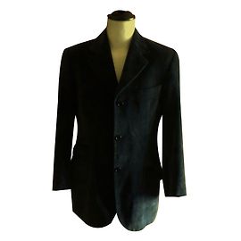 Giacca blazer Hugo Boss Astor Nostalgia WE velluto verde scuro Verde scuro