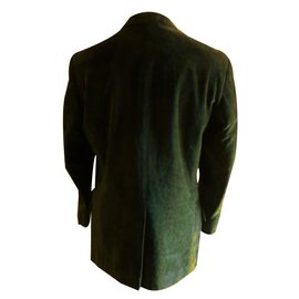 Hugo Boss-Blazers Jackets-Dark green