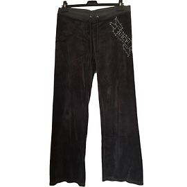 Juicy Couture Hose, Gamaschen Anthrazitgrau