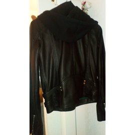 Ikks-Biker jackets-Black