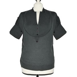 Hoss Intropia Strickwaren Dunkelgrün