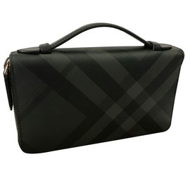 Burberry-wallets-Black,Grey