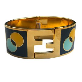 Fendi-Bracelets-Blue,Golden,Yellow