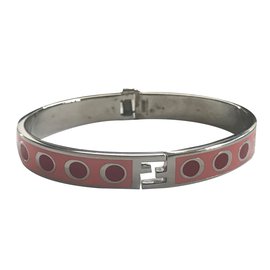 Fendi-Bracelets-Silvery,Pink