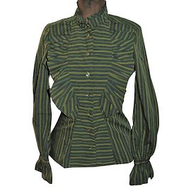 Kenzo Cotton Blouse Olive Green Olive green