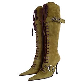 Gianmarco Lorenzi boots Khaki
