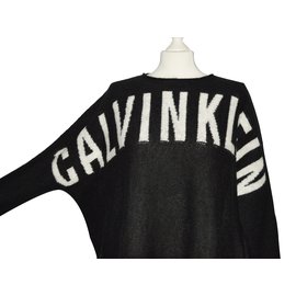 Calvin Klein-Knitwear-Black,White