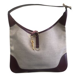 Hermès-Handbag-Beige