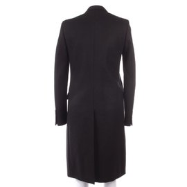 Saint Laurent-Men Coats Outerwear-Black