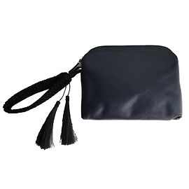 The row Pochette Blu navy
