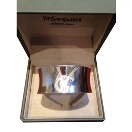 Yves Saint Laurent-Armbänder-Silber