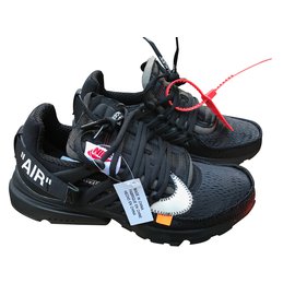 Off White-sneakers-Black