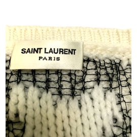 Saint Laurent-Pullover-Weiß