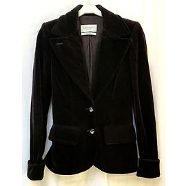 Yves Saint Laurent Jacke Pflaume