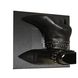 Saint Laurent-Ankle boots-Black