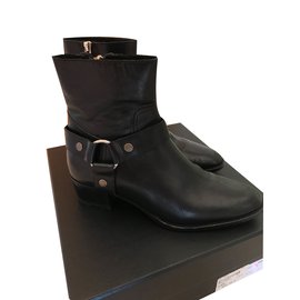 Saint Laurent-Ankle boots-Black