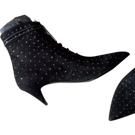Saint Laurent-Ankle boots-Black