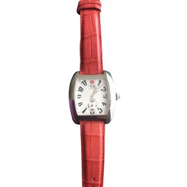 Autre Marque-Michele Urban watch-Silvery,Red