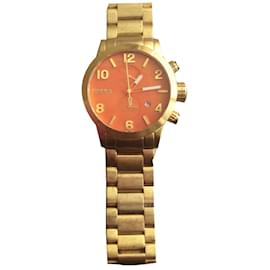 Autre Marque-Reloj de pulsera de oro Brera Orologi.-Roja,Dorado,Coral