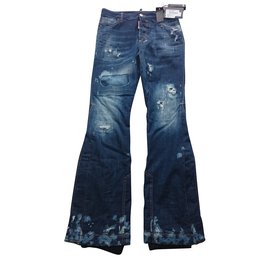 Dsquared2-SKI Jeans-Blau