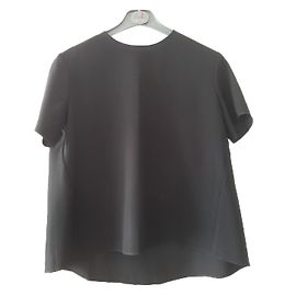Céline Bluse schwarz Größe 38 Schwarz