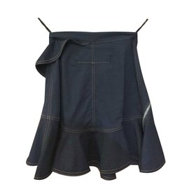 Givenchy-Skirt-Blue