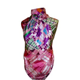 Hermès-Silk scarf-Multiple colors