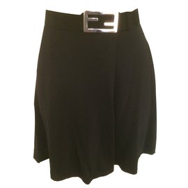 Fendi-Skirts-Black