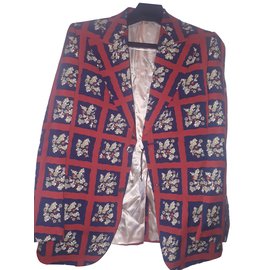 Gucci-Jackets-Red,Navy blue