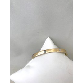 Autre Marque-Bracelet or design Love-Doré