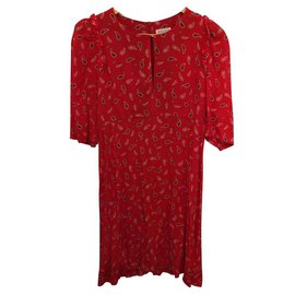 Claudie Pierlot-Dresses-Red