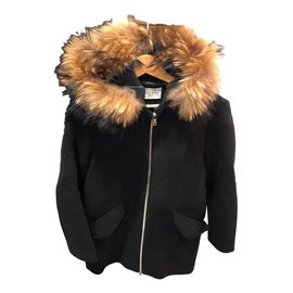 Cappotto donna Sandro Nero