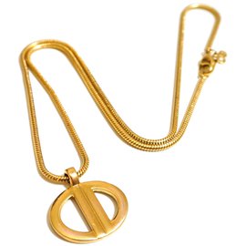 Dior-Necklaces-Golden