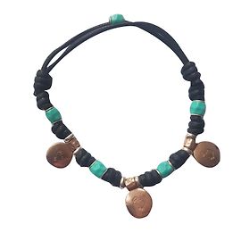 Dodo Pomellato Bracelets Noir Cuivre Turquoise