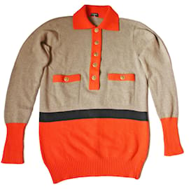 Chanel-Multi-colored Cashmere Sweater-Multiple colors