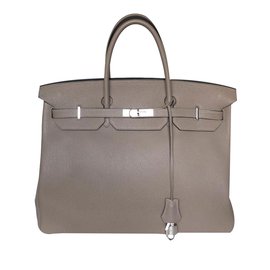 Hermès-Handbag-Grey