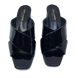 Yves Saint Laurent Mules Black